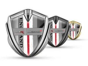 McLaren Metall Emblem Abzeichen Rennsport Inspiriert Glänzend